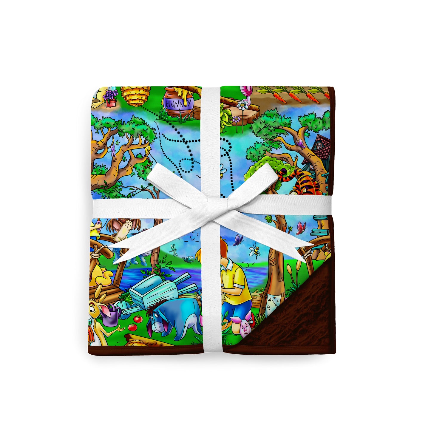 Honey Adventures Minky Blanket