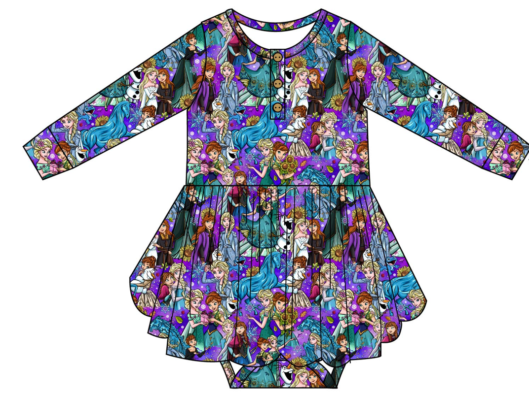 Into the Unknown Bodysuit Twirl