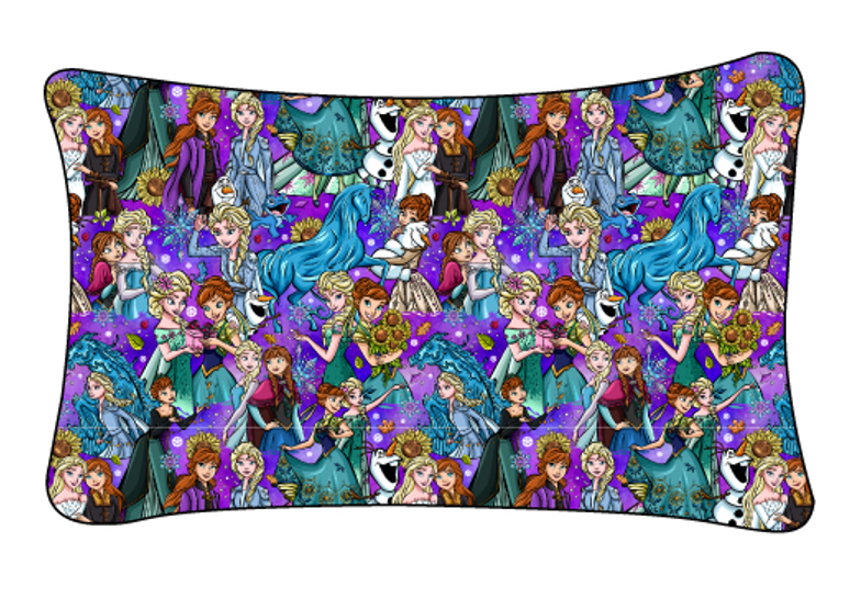 Into the Unknown Standard Pillowcase (With Hidden Zipper)