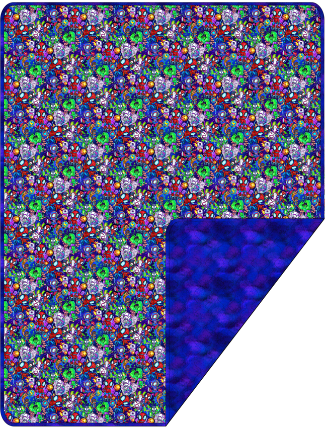 Go Webs Go Adult Quilted Bamboo Blanket