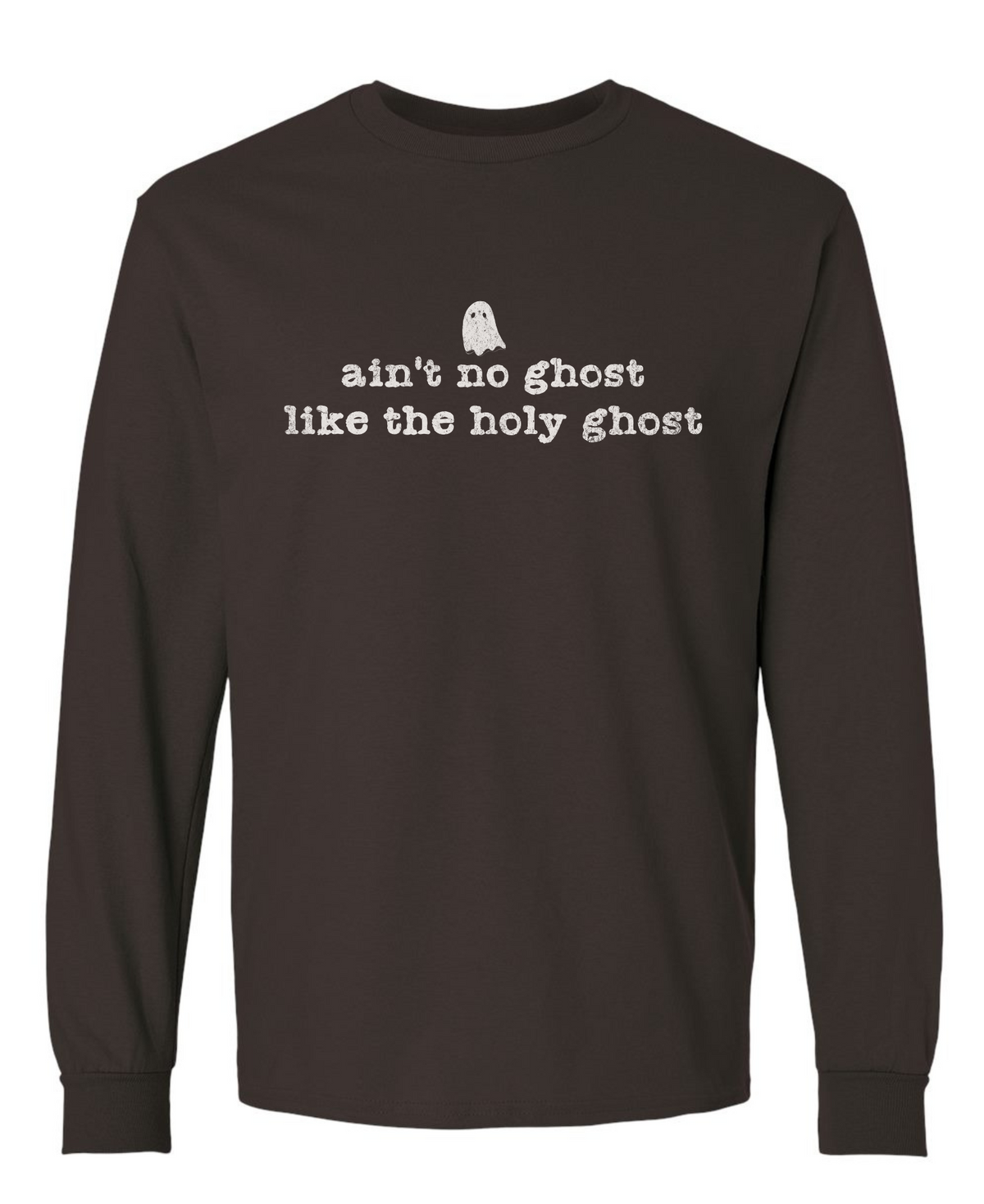 HOLY GHOST - GILDAN - DARK CHOCOLATE