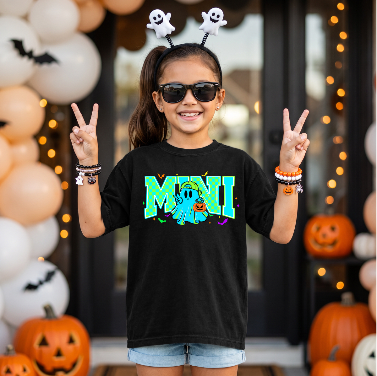 GHOST MINI - GILDAN - BLACK