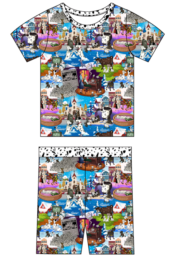 Seeing Spots Short Sleeve & Shorts