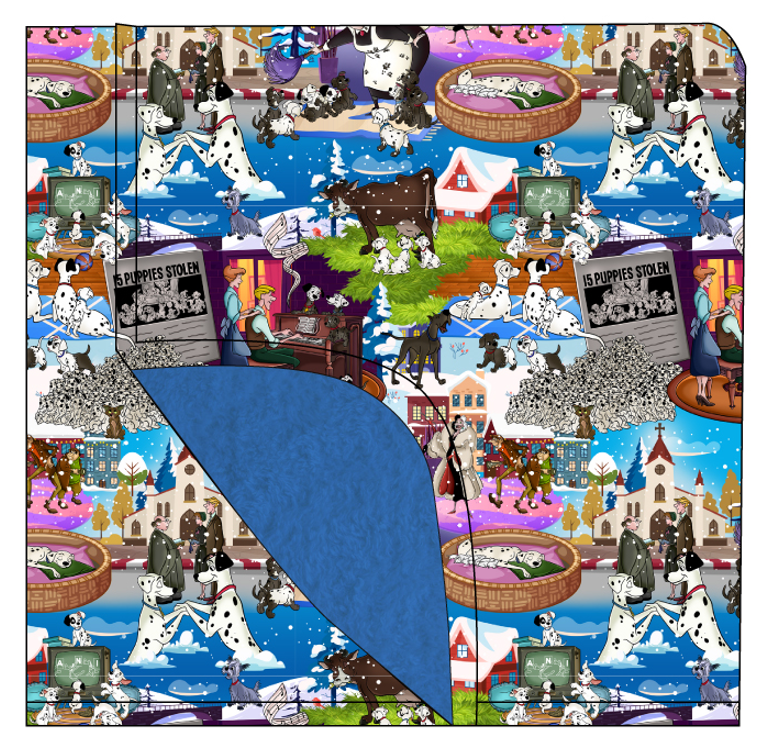 Seeing Spots Minky Blanket