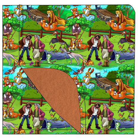 Friends Forever Minky Blanket