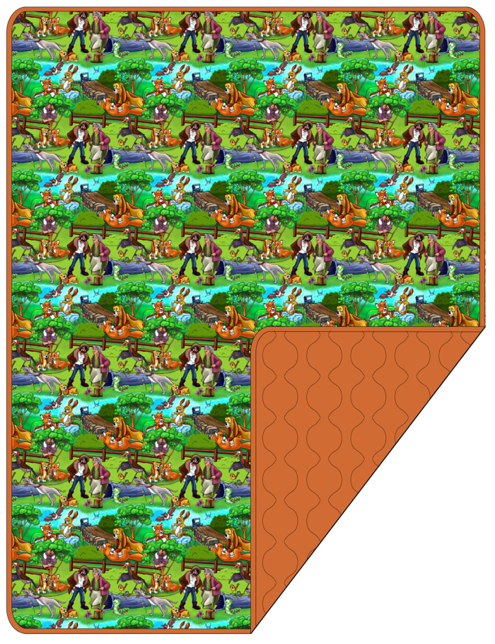 Friends Forever Quilted Bamboo Blanket