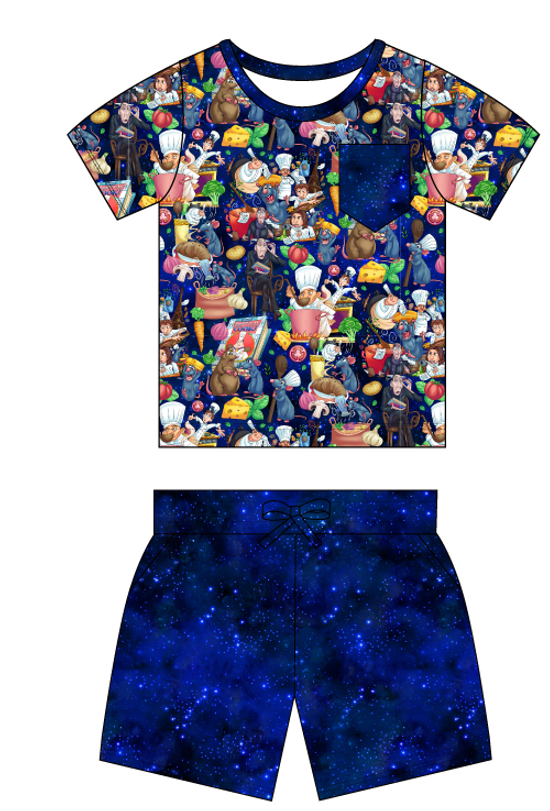 Fearless Remi Short Sleeve Pocket Tee & Shorts