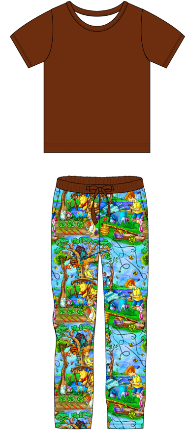 Honey Adventures Youth Pajamas