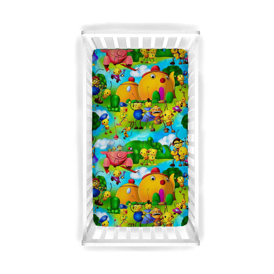 Olie Fitted Crib Sheet