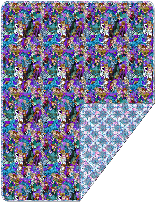 Into the Unknown Quilted Blanket