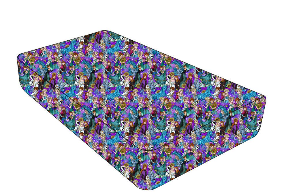 Into the Unknown Fitted Crib Sheet