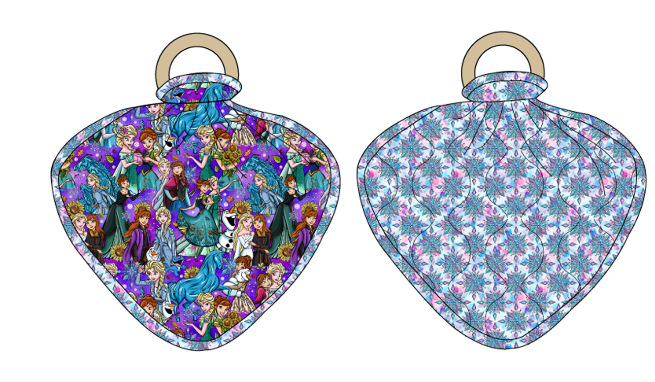 Into the Unknown Wooden Ring Lovey