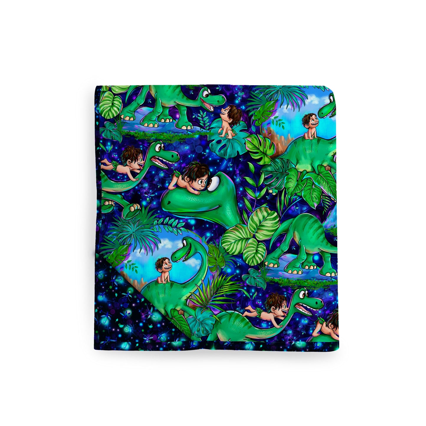 Arlo's Adventures Quilted Bamboo Blanket