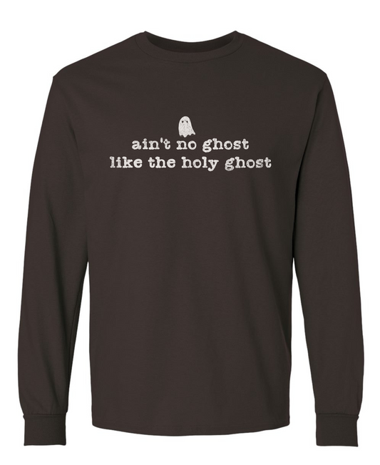 HOLY GHOST - GILDAN - DARK CHOCOLATE