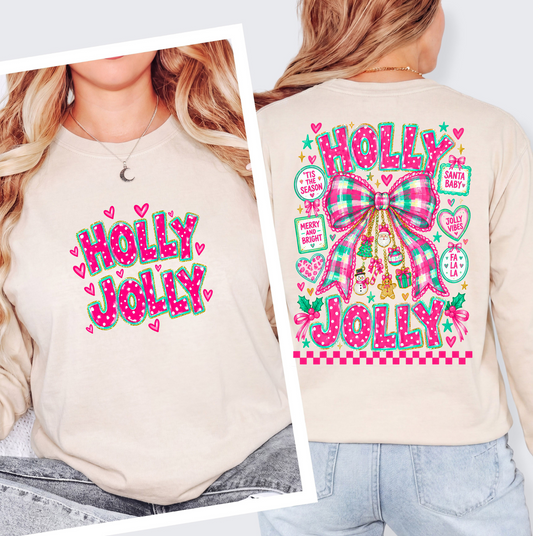 HOLLY JOLLY - COMFORT COLORS - IVORY
