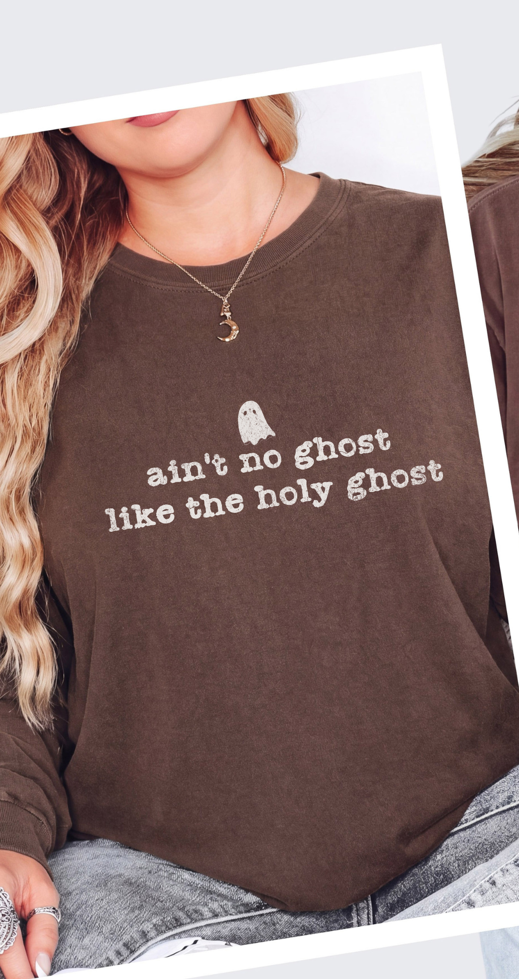 HOLY GHOST - COMFORT COLORS - ESPRESSO