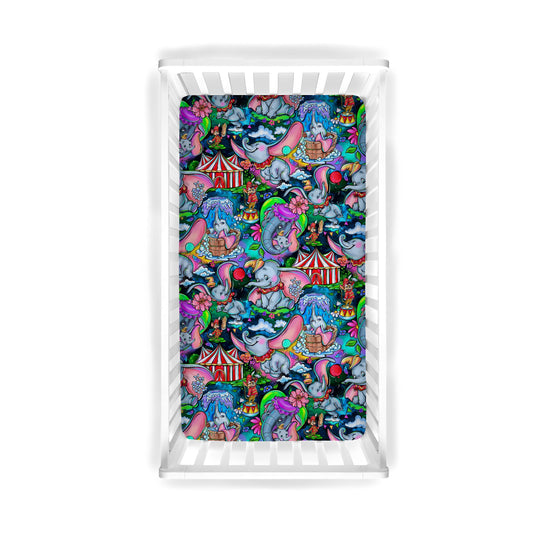 You Can Fly Fitted Crib Sheet