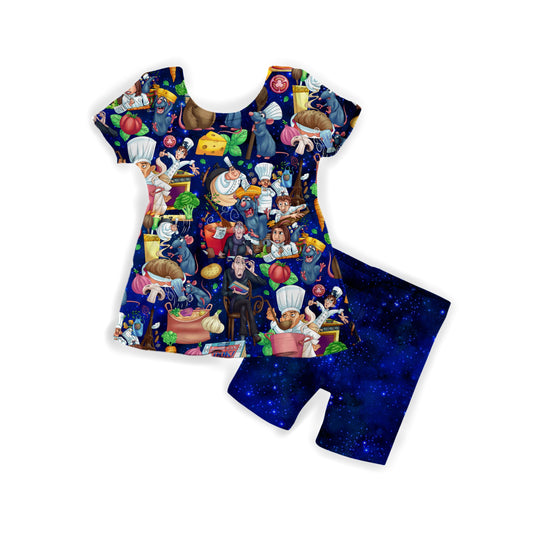 Fearless Remi Short Sleeve Peplum & Shorts
