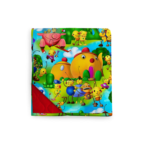 Olie Quilted Bamboo Blanket