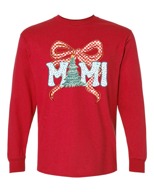HOLLY CHRISTMAS MIMI - GILDAN - RED