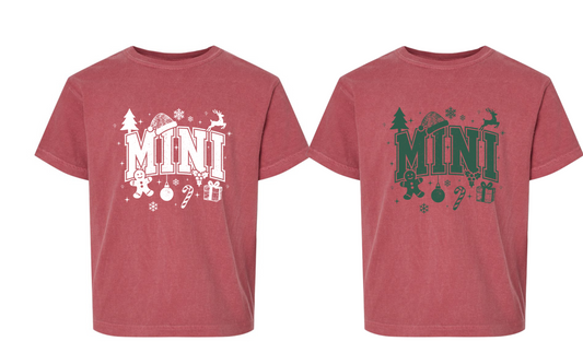 CHRISTMAS MINI - COMFORT COLORS - CRIMSON