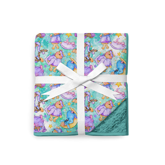 Sleepytime Pooh Minky Blanket
