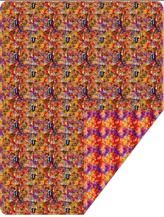 Bird Adult Bamboo Quilted Blanket