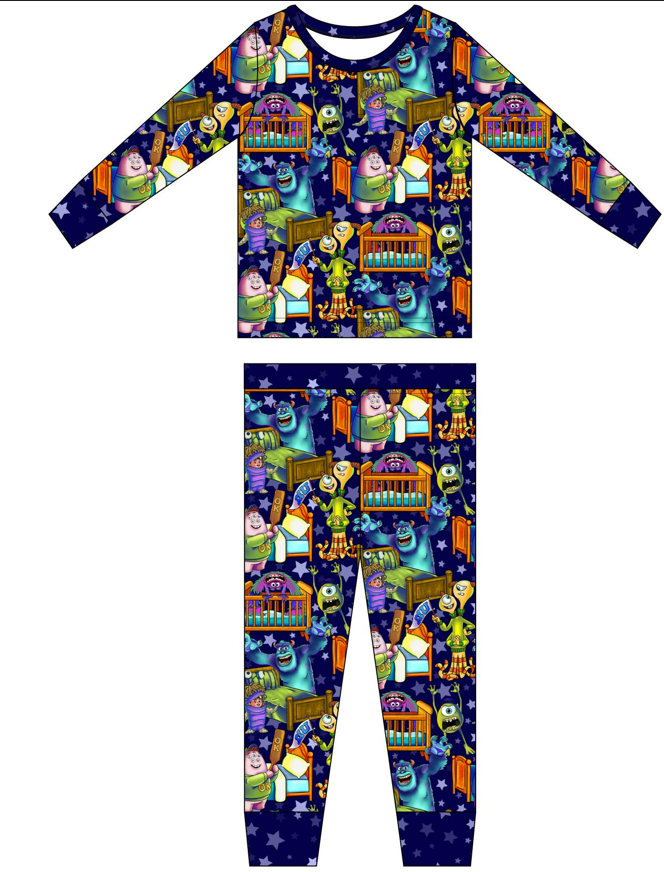 Kitty Long Sleeve Pajama Set