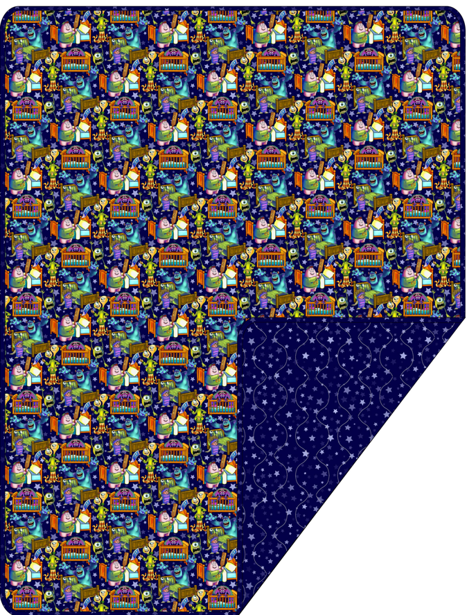 Kitty Adult Quilted Bamboo Blanket