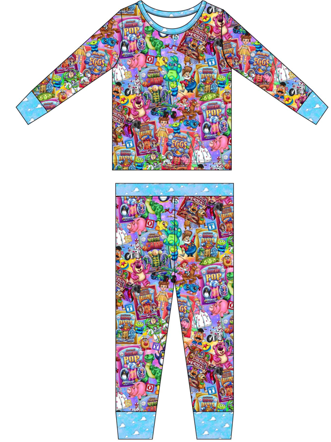 ATR Long Sleeve Pajama Set