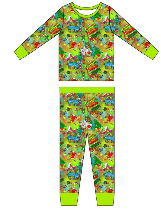 Stink! Stank! Stunk! 2 Piece Pajama Set