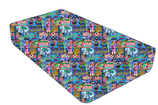 Wilde Carrots Fitted Crib Sheet