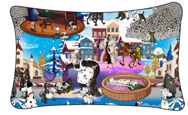 Seeing Spots Standard Pillowcase (With Hidden Zipper)