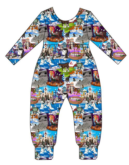 Seeing Spots Duckie Romper