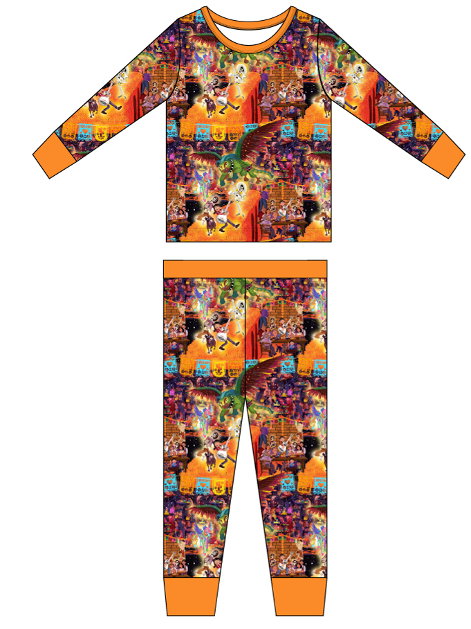 Marigold Long Sleeve & Pants Pajamas
