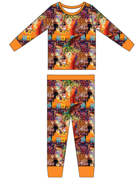 Marigold Long Sleeve & Pants Pajamas
