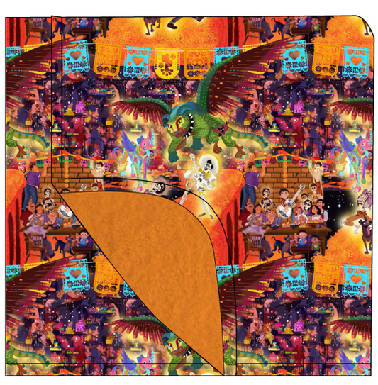 Marigold Minky Blanket