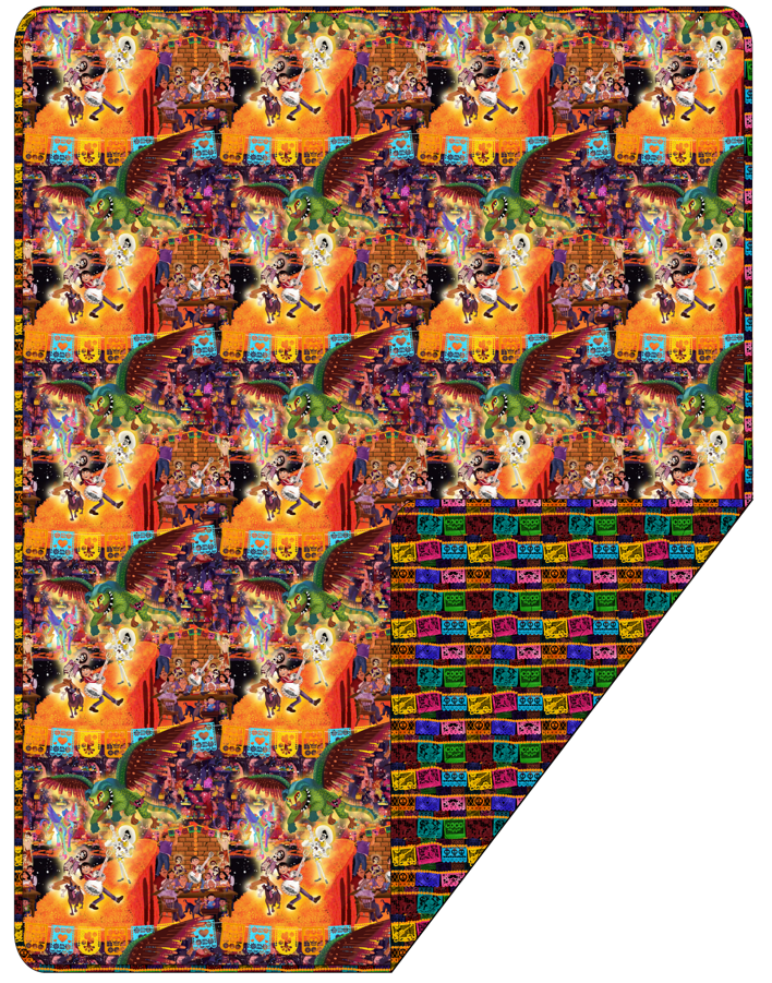 Marigold Quilted Bamboo Blanket