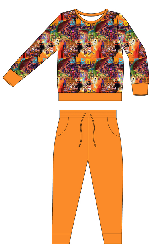 Marigold French Terry Jogger Set