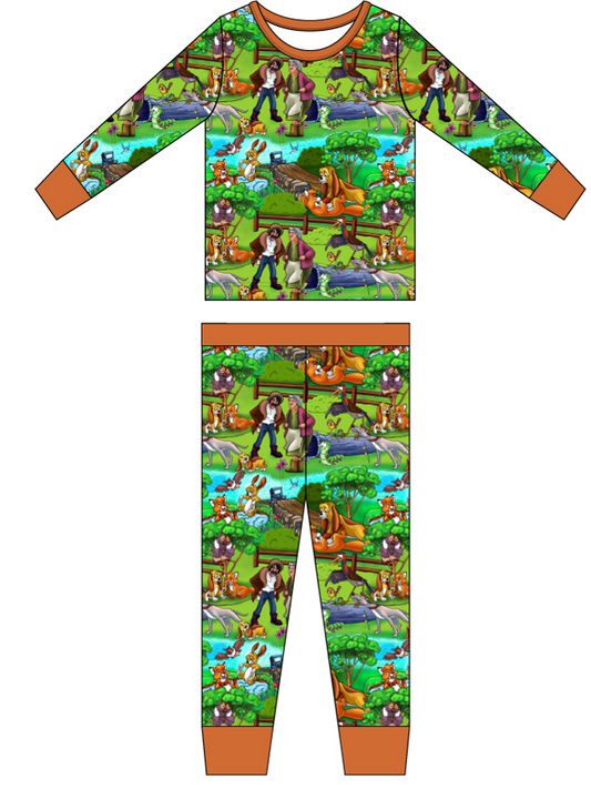 Friends Forever Long Sleeve & Pants Pajamas