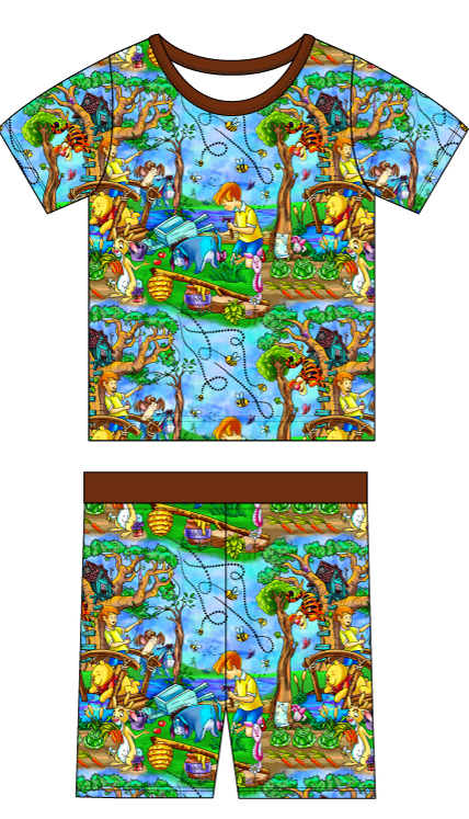 Honey Adventures Short Sleeve & Shorts
