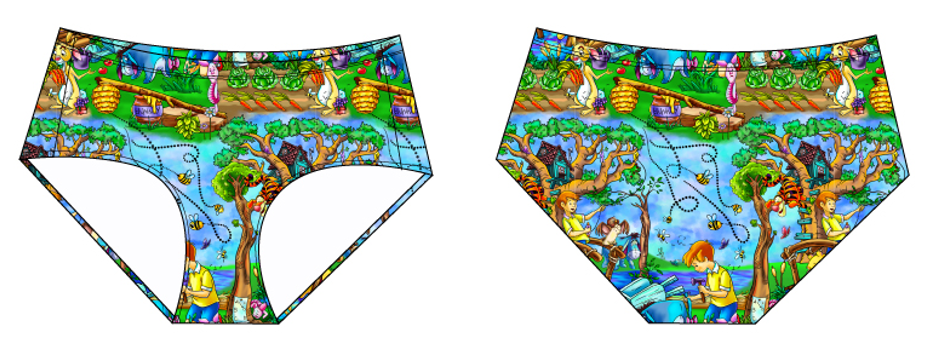 Honey Adventures Girls Undies
