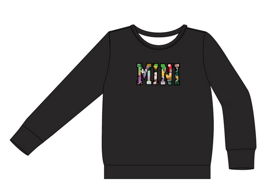 Hot Diggity Dog "MINI" Embroidered Crewneck