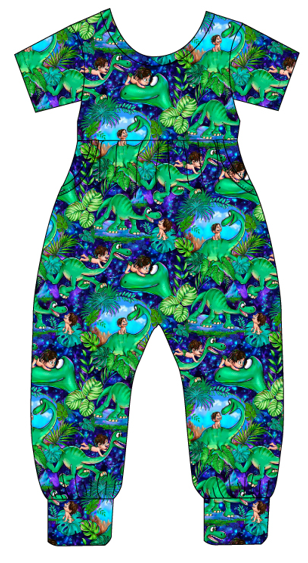 Arlo's Adventures Short Sleeve Duckie Romper