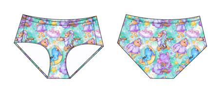Sleepytime Pooh Girls Undies