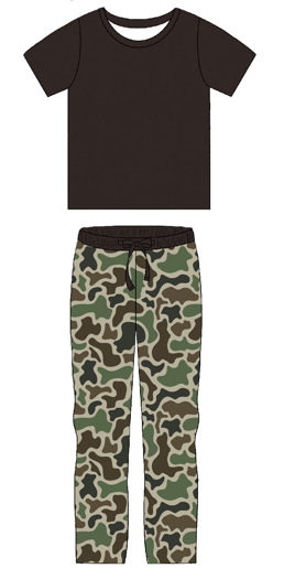 Camo Youth Pajamas