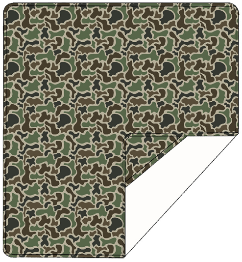Camo Hooded Bamboo Towel