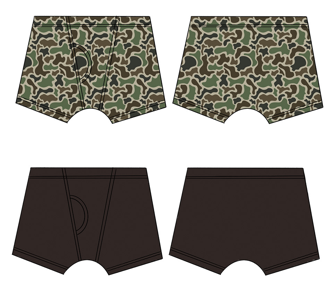 Camo Boys Boxer Briefs