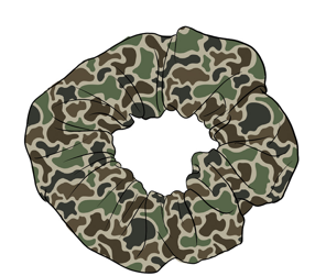 Camo Scrunchie