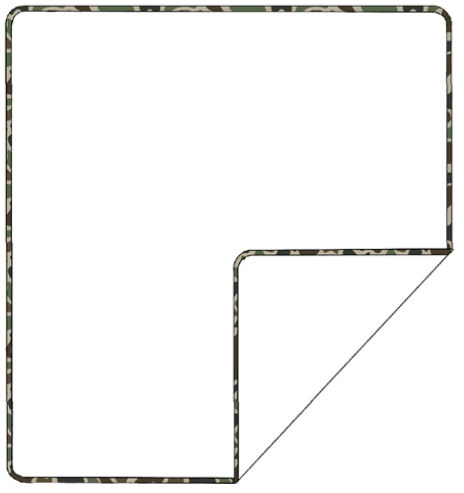Camo 2 Pack French Terry Washcloth